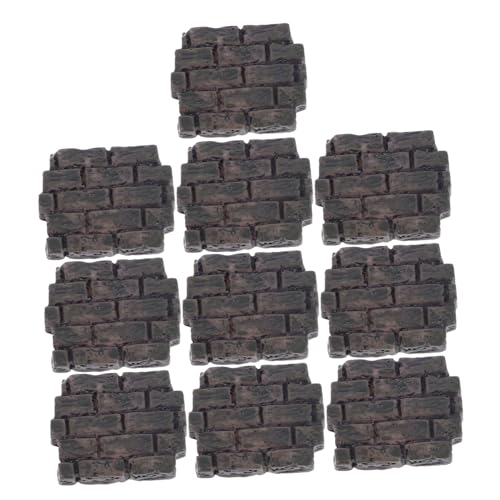 Abaodam 10 Stück Teiliges Mini Ziegelsteine Realistische Miniatur Bausteine für Puppenhaus Modellbau DIY Bastelprojekte Architekturmodelle und Gartendekoration Kinderfreundlich Sicher Abaodam 10 Stück Teiliges Mini Ziegelsteine Realistische Miniatur Bausteine für Puppenhaus Modellbau DIY Bastelprojekte Architekturmodelle und Gartendekoration Kinderfreundlich Sicher von Abaodam