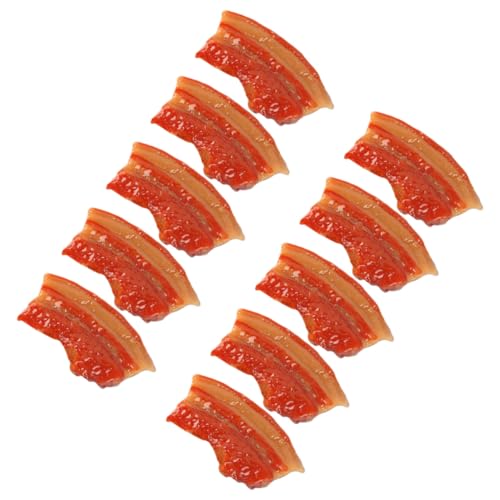 Abaodam 10 Stück Teiliges Realistisch Aussehendes Fake Meat Modell aus PVC und Resin Verschleißfest Korrosionsbeständig Dekorativ für Küche Hot Pot Restaurants Fotoshooting und Abaodam 10 Stück Teiliges Realistisch Aussehendes Fake Meat Modell aus PVC und Resin Verschleißfest Korrosionsbeständig Dekorativ für Küche Hot Pot Restaurants Fotoshooting und von Abaodam