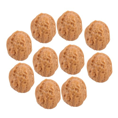 Abaodam 10 Stück Teiliges Realistische Walnuss Modelle aus Langlebigem Material Täuschend Echte Nachbildung Leicht und Vielseitig für Dekorationen in Restaurants Cafés Einzelhandel und Abaodam 10 Stück Teiliges Realistische Walnuss Modelle aus Langlebigem Material Täuschend Echte Nachbildung Leicht und Vielseitig für Dekorationen in Restaurants Cafés Einzelhandel und von Abaodam