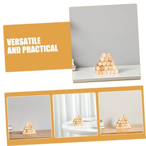 Abaodam 100 Stück Blanko Holzwürfel mit Abgerundeten Kanten Naturbelassene Holzklötze zum Basteln DIY Würfel für Spiele Lernmaterialien und Partydekoration Abaodam 100 Stück Blanko Holzwürfel mit Abgerundeten Kanten Naturbelassene Holzklötze zum Basteln DIY Würfel für Spiele Lernmaterialien und Partydekoration von Abaodam