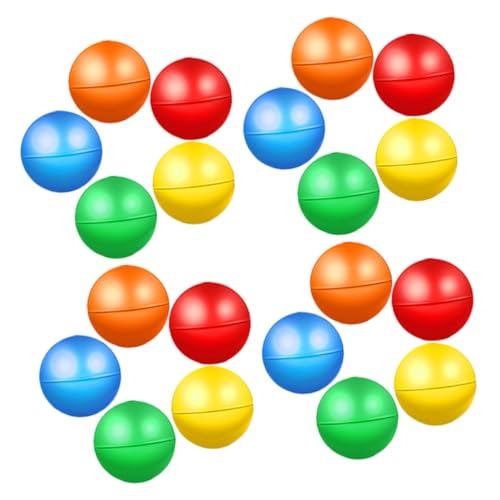 Abaodam 100 Stück Bunte Kunststoff Raffle Balls Hohle Glückskapseln Für Party Vending Maschine Tischspiel Kinderaktivitäten Event Zubehör Abaodam 100 Stück Bunte Kunststoff Raffle Balls Hohle Glückskapseln Für Party Vending Maschine Tischspiel Kinderaktivitäten Event Zubehör von Abaodam