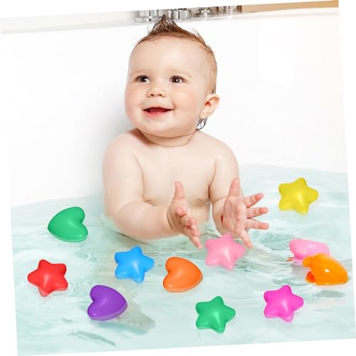 Abaodam 100 Stück Bunte Stern und Herzförmige Poolbälle Dickwandig Lustiges Schwimmspielzeug für Kreative Lernspielbälle für Indoor Pool Spielzelt Spielplatz Geschenkidee Abaodam 100 Stück Bunte Stern und Herzförmige Poolbälle Dickwandig Lustiges Schwimmspielzeug für Kreative Lernspielbälle für Indoor Pool Spielzelt Spielplatz Geschenkidee von Abaodam