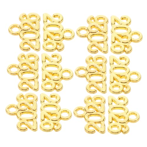 Abaodam 100 Stück Für Schlüsselanhänger DIY Charms Zinklegierung Legierungs Charm Anhänger Bastel Ornament von Abaodam