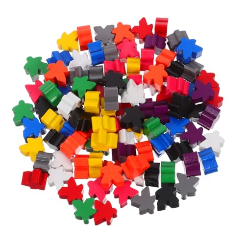 Abaodam 100 Stück Holz Schach Familienzubehör Für Das Klassenzimmer – Spielmarken Zum Sortieren Für Ersatzspiele Mehrfarbige Aktivitäten Meeples Figurenbrett Fehlendes Holz Zählen Abaodam 100 Stück Holz Schach Familienzubehör Für Das Klassenzimmer – Spielmarken Zum Sortieren Für Ersatzspiele Mehrfarbige Aktivitäten Meeples Figurenbrett Fehlendes Holz Zählen von Abaodam