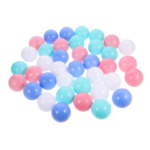 Abaodam 100 Stück Macarons Marine Ball Badespielzeug Poolspielzeug Aufblasbare Pits Bälle Laufstall Faltbare Poolbälle Star Pit Bälle Schaumstoff Pit Spiele Pool Pools Für Babys Mit von Abaodam