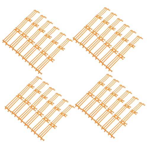 Abaodam 100 Stück Teiliges Gartenlandschaft Zaun Spielset Realistisches Kunststoff Pferdezaun Zubehör für Bauernhof Stall Tiergehege Kompatibel mit Sandkasten Modellbau und Zoo dioramen Abaodam 100 Stück Teiliges Gartenlandschaft Zaun Spielset Realistisches Kunststoff Pferdezaun Zubehör für Bauernhof Stall Tiergehege Kompatibel mit Sandkasten Modellbau und Zoo dioramen von Abaodam