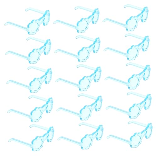 Abaodam 100 Stück Teiliges Kreative Mini Puppenbrillen aus Transparentem Kunststoff Leichte Doll Toy Accessoires Vielseitige Fotorequisiten und DIY Puppenhaus Zubehör Abaodam 100 Stück Teiliges Kreative Mini Puppenbrillen aus Transparentem Kunststoff Leichte Doll Toy Accessoires Vielseitige Fotorequisiten und DIY Puppenhaus Zubehör von Abaodam