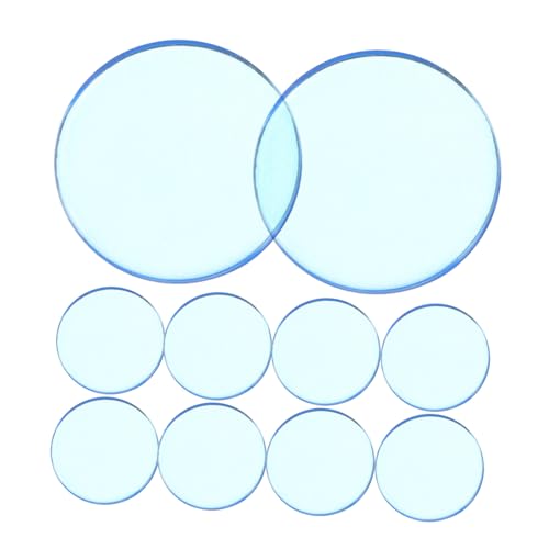 Abaodam 100 Stück Teiliges Transparente Blaue Kunststoff Zählchips für Bingo und Mathe Vielseitige Farbige Lernchips für Frühe Bildung Robuste Spielmarker für Brettspiele und Abaodam 100 Stück Teiliges Transparente Blaue Kunststoff Zählchips für Bingo und Mathe Vielseitige Farbige Lernchips für Frühe Bildung Robuste Spielmarker für Brettspiele und von Abaodam