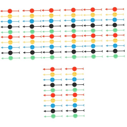 Abaodam 100 Stück Zeiger Spielzeug Spiel Zeiger Partyspiel Requisiten Plattenspieler Zubehör Pfeilspiel Brettspiele Pfeilspinner Rotierende Pfeilspinner Ersatz von Abaodam