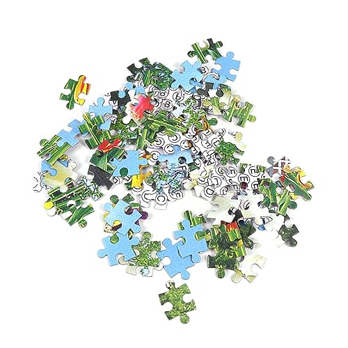 Abaodam 1000 Stück 1 Satz Modernes Tulpen-Puzzle Puzzlespiele Kinderpuzzle Stielspielzeug Windmühlenhandwerk Aus Papier Puzzle-vase Kleinkind-Puzzle Puzzle Für Rätsel Für Erwachsene von Abaodam