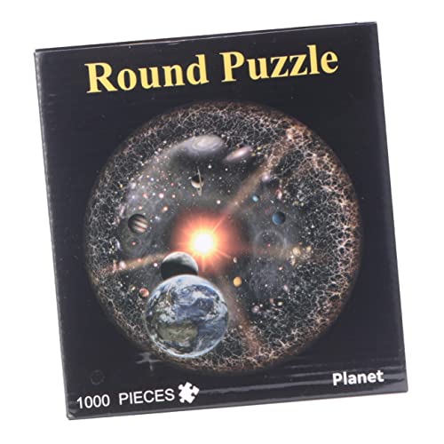 Abaodam 1000 Stück Planet 1000 Teile Puzzle Flugzeug Puzzle Planet Puzzle Flaches Puzzle Intelligenz Puzzle Erwachsene Puzzle von Abaodam