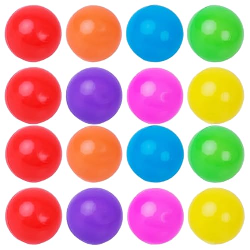 Abaodam 100St Meeresball kinderspielzeug Billard kinderknallzeug spielzeuge jucarii pentru copii runde Meereskugeln Kinderschwimmbälle lustiger Ozeanball Plastik Colorful von Abaodam