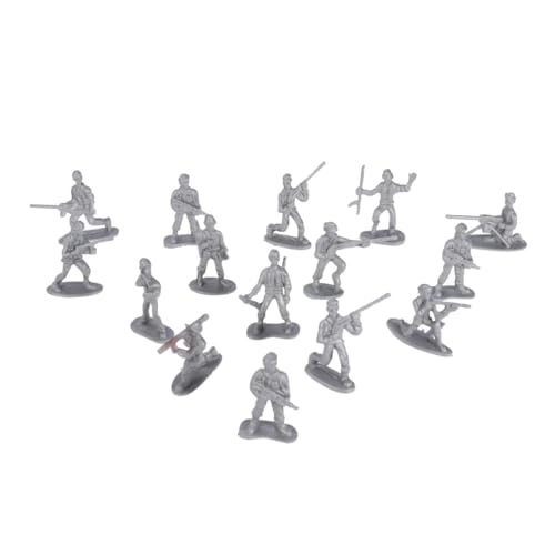 Abaodam 100St militärische Figuren Plastik Soldaten Party für Soldaten Figuren Armee Spielset Plastiksoldaten Fantasy-Spielset Toys Soldatenmodelle von Abaodam