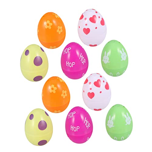 Abaodam 10St Osterdekorationen bastelzeug für für gieskanne kinderspielzeug easter egg Ei Blase Zauberstab Babyspielzeug ostern DIY dekorationen von Abaodam