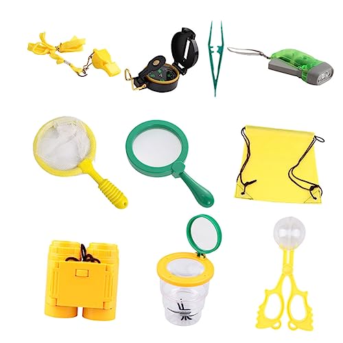 Abaodam 10St Outdoor-Beobachtung Kinder Outdoor Spielzeug Kinder draußen Spielzeug Kit zur Erkundung der Natur Outdoor-Kit für Kinder Werkzeuge beobachten Beobachtung von Wildinsekten von Abaodam