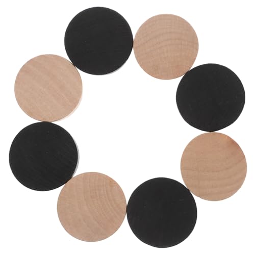 Abaodam 10st Schachzubehör Holz-Sling-Puck-Spiel Sling-Puck-Schach Schach Aus Holz Schach Tischspiel Sling-Puck-Spiel Schach Schneller Sling-Puck Tisch-Sling-Puck-Spiel Hölzern von Abaodam