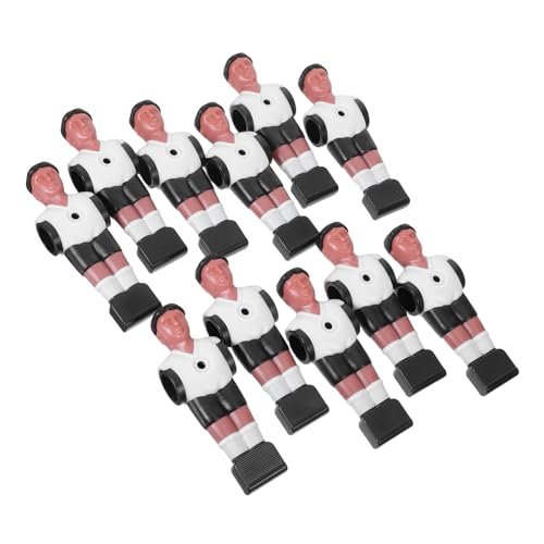 Abaodam 11 Stück Teiliges Tischfußball Ersatzspieler Robustem Kunststoff mit Rutschfester Beschichtung Komplett für Wettkampf und Familienfeiern Stabile Foosball Figuren für Verbessertes Abaodam 11 Stück Teiliges Tischfußball Ersatzspieler Robustem Kunststoff mit Rutschfester Beschichtung Komplett für Wettkampf und Familienfeiern Stabile Foosball Figuren für Verbessertes von Abaodam