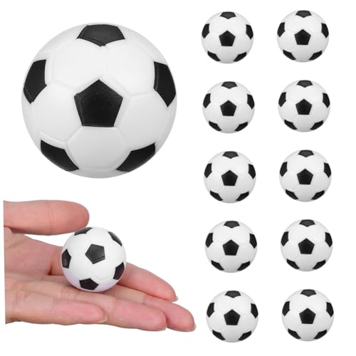 Abaodam 12 STK Tischfussball Multi-spieltisch Zubehör Für Tischspiele Fußbälle Tischfußballbälle Für Zu Hause Mini-fußballtisch Mini Tischkicker Tischfußballtische Tischfußball Ersatz Abs von Abaodam