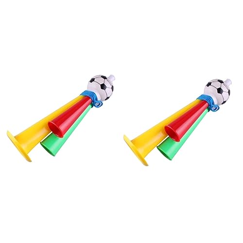 Abaodam 12 Stück Fußballspiel Horn Fußballspiel Trompeten Geräuschmacher Für Fußballspiel Fußballspiel Horn Fußball Trompete von Abaodam