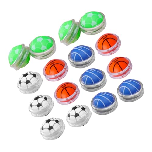 Abaodam 12 Stück Hüpfbälle Zappelspielzeug Bällebadbälle Schläger Großpackung Jo Jo Ball Zappelball Gartenspielzeug Für Bälle Für Bällebad Jo Jo Bälle Fußballspielzeug von Abaodam