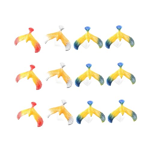 Abaodam 12 Stück Teiliges Balance Adler aus Kindersicherem Kunststoff Schwebender Vogel für Jungen und Mädchen Edukatives Schwerkraft Balance Lernspielzeug Tisch dekor Zufällige Farbe Abaodam 12 Stück Teiliges Balance Adler aus Kindersicherem Kunststoff Schwebender Vogel für Jungen und Mädchen Edukatives Schwerkraft Balance Lernspielzeug Tisch dekor Zufällige Farbe von Abaodam