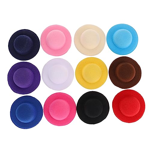 Abaodam 12 Stück Teiliges Mini Puppenhut Bunte Kleine Stoffhüte Dekorative Miniatur Hüte für Puppenhaus DIY Bastelarbeiten Fotorequisiten und Vielseitig Einsetzbar Abaodam 12 Stück Teiliges Mini Puppenhut Bunte Kleine Stoffhüte Dekorative Miniatur Hüte für Puppenhaus DIY Bastelarbeiten Fotorequisiten und Vielseitig Einsetzbar von Abaodam