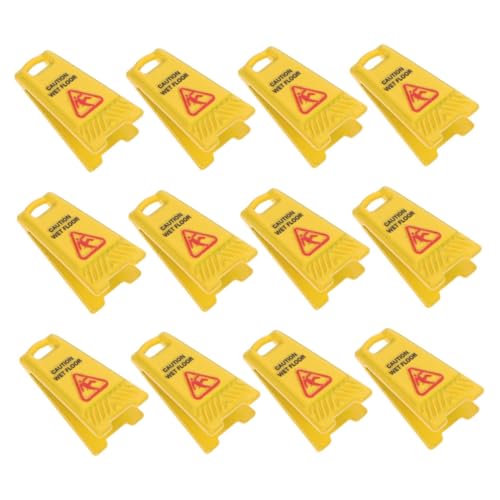 Abaodam 12 Stück Teiliges Miniatur Warnschild Puppenhaus Realistische Nasse Boden sicherheitsschilder Pädagogisches Lernspielzeug für Fördert Sicherheitsbewusstsein und Interaktive Abaodam 12 Stück Teiliges Miniatur Warnschild Puppenhaus Realistische Nasse Boden sicherheitsschilder Pädagogisches Lernspielzeug für Fördert Sicherheitsbewusstsein und Interaktive von Abaodam