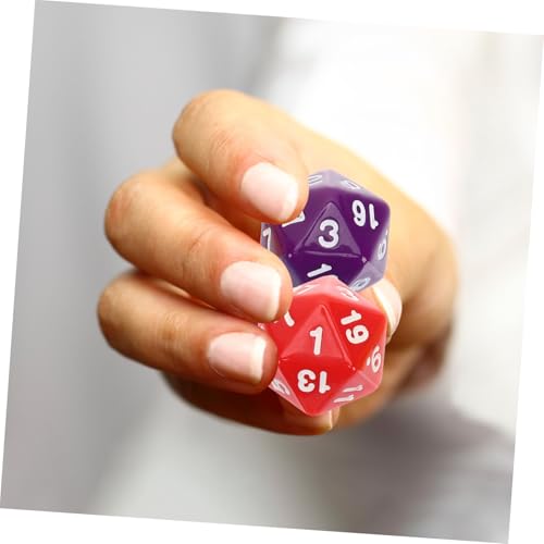 Abaodam 12 Stück Teiliges Polyedrisches Würfelset Robust Leicht Lesbar Für Brettspiele Rollenspiele Mathematikunterricht Lernspielzeug Abaodam 12 Stück Teiliges Polyedrisches Würfelset Robust Leicht Lesbar Für Brettspiele Rollenspiele Mathematikunterricht Lernspielzeug von Abaodam