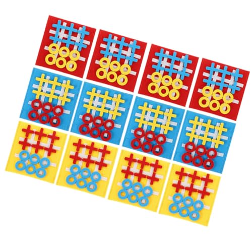 Abaodam 12 Stück Teiliges Toe Spiel aus Weichem Filz Tragbares Lernspielzeug Denkfähigkeit und Problemlösung Farbenfrohes Mini Brett für Interaktiven Familienspaß Abaodam 12 Stück Teiliges Toe Spiel aus Weichem Filz Tragbares Lernspielzeug Denkfähigkeit und Problemlösung Farbenfrohes Mini Brett für Interaktiven Familienspaß von Abaodam