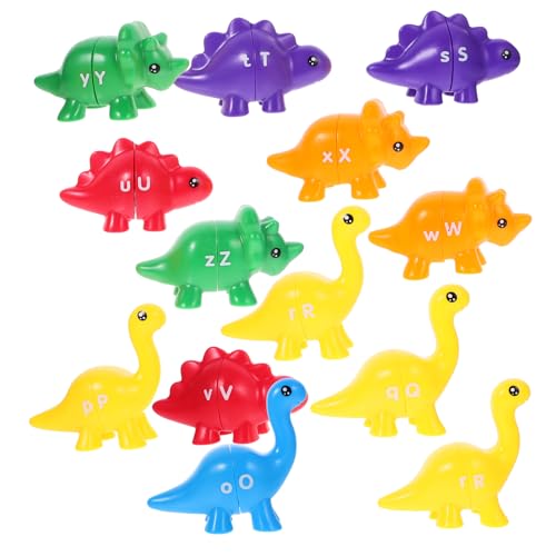 Abaodam 13stücke Dinosaurier Form Zuordnungsspielzeug Junge Mädchen Englisch Lernen Spielzeug Sortierspiel Sinnesspielzeug Lernspiel Lustiges Spielzeug Für Junge Mädchen Buchstaben Abaodam 13stücke Dinosaurier Form Zuordnungsspielzeug Junge Mädchen Englisch Lernen Spielzeug Sortierspiel Sinnesspielzeug Lernspiel Lustiges Spielzeug Für Junge Mädchen Buchstaben von Abaodam