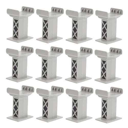 Abaodam 15 Stück Teiliges Kunststoff-bahnbrücken-stützsystem Wetterfeste Mehrschichtige Gleisrisers für Holzeisenbahn Zubehör Kompatibel mit Allen Führenden Marken Robustes für Abaodam 15 Stück Teiliges Kunststoff-bahnbrücken-stützsystem Wetterfeste Mehrschichtige Gleisrisers für Holzeisenbahn Zubehör Kompatibel mit Allen Führenden Marken Robustes für von Abaodam