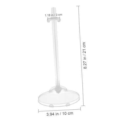 Abaodam 15 Stück Teiliges Puppenständer Transparentem Kunststoff Stabiler Doll Display Stand für Puppenhalter für Stehende Puppenpräsentation Tisch oder Regal Einfach zu Verwenden Abaodam 15 Stück Teiliges Puppenständer Transparentem Kunststoff Stabiler Doll Display Stand für Puppenhalter für Stehende Puppenpräsentation Tisch oder Regal Einfach zu Verwenden von Abaodam