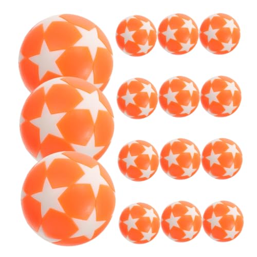 Abaodam 15St Kicker Zubehör tischfußball plastikball Fussball Accessoires Foosball Fußball-Zubehör Fußball Ball Zubehör für Kickerspiele auswechselbare Kickerbälle Tischspielbälle Orange von Abaodam