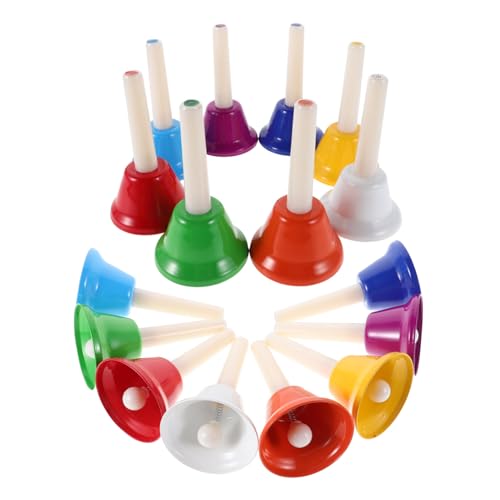 Abaodam 16 Stück Teiliges Handglocken Musikinstrument für Erwachsene Vielseitig Einsetzbar für Schule Hochzeiten Team Building und Mehr Abaodam 16 Stück Teiliges Handglocken Musikinstrument für Erwachsene Vielseitig Einsetzbar für Schule Hochzeiten Team Building und Mehr von Abaodam