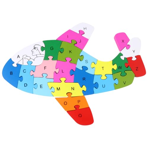 Abaodam 1Pc 26 Bausteinspielzeug für kinderspielzeug Pädagogisches zabawki stymulujące rozwój Toys spielzeuge für Puzzle rätseln Bambus von Abaodam