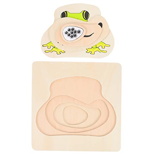 Abaodam 1Satz Holzpuzzle für Cartoon Multilayer Jigsaw zur Kognitiver Fähigkeiten aus Hochwertigem Holz für Kleinkinder und Vorschulkinder Abaodam 1Satz Holzpuzzle für Cartoon Multilayer Jigsaw zur Kognitiver Fähigkeiten aus Hochwertigem Holz für Kleinkinder und Vorschulkinder von Abaodam