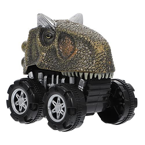 Abaodam 1Stk Auto zurückziehen Auto puppenwagen Inertia Spielzeugauto Lernspielzeug Spielzeugauto Kinderspielzeug Dinosauriermodell Plastik von Abaodam