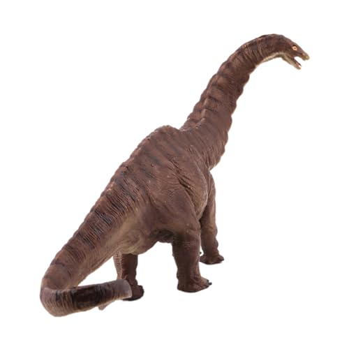 Abaodam 1Stk Dinosaurier- bücherregal Dekoration buchregal Dekoration wohnungseinrichtung Desktop Ornament wohnungsdeko Apatosaurus-Modell Dinosaurier-Ornament für Brown von Abaodam