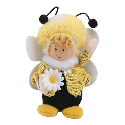 Abaodam 1Stk Puppe für kinderspielzeug Bee doll spielzeuge Huggable Toy gestricktes Stofftier gefülltes dekoratives Stofftier bienenförmiges von Abaodam