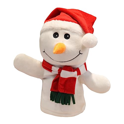 Abaodam 1Stk Santa Handpuppe entzückende Weihnachtsspielzeuge Spielzeug für Kleinkinder interaktives Spielzeug Kinder Puppen entzückendes Kinderspielzeug kreative Fingerpuppen PP Baumwolle von Abaodam