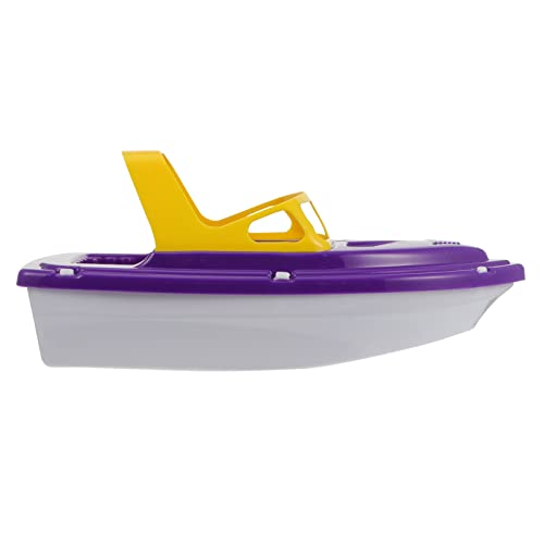 Abaodam 1Stk Schnellboot badespielzeug Toy Motorboot- Spielzeugboot Pool badewanne unter der Dusche Badeboot Plastik Violett von Abaodam