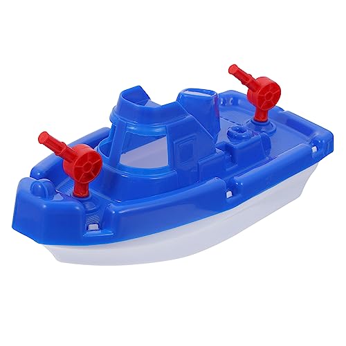 Abaodam 1Stk Schnellboot badewannenspielzeug -Pool babybrause spielzeuge Toys für die Babyparty für Rennboote Plastik Blue von Abaodam