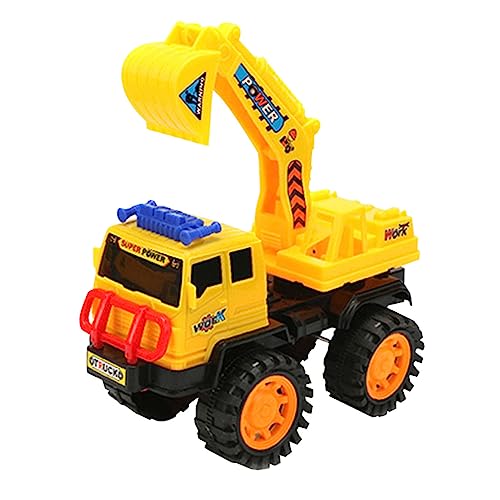 Abaodam 1Stk Spielzeug für Baufahrzeuge Spielzeug für Kinder kinderspielzeug Toy Truck Sand Spielzeug mädchen Spielzeug puppenwagen Baggerwagen für Kinder Engineering-LKW-Spielzeug Yellow von Abaodam