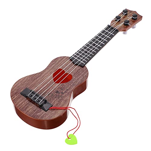 Abaodam 1Stk Ukulele kinderinstrumente musikinstrumente Children Toys Music Instruments for Guitar for Gitarre Rhythmus Mini-Instrument Plastik Coffee von Abaodam