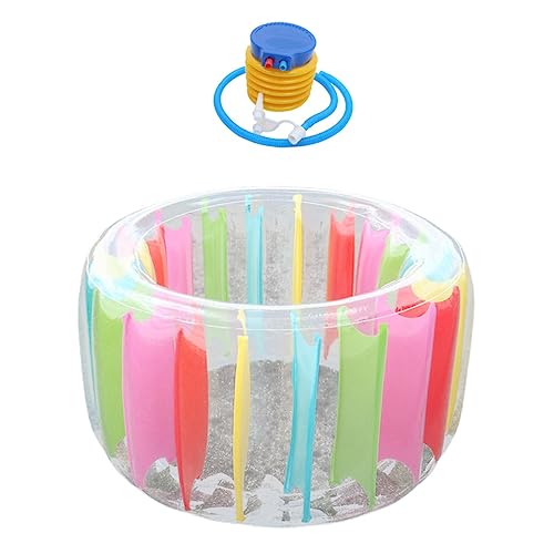 Abaodam 1Stk aufblasbare Wasserwalze Aufblasbarer Pool für Erwachsene riesige Rollkugel Pool Toys for wasserspielzeug für den Pool Schwimmbad Rollen wasserrad Walze Kriechrolle Sommer von Abaodam