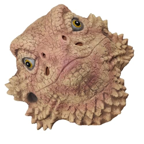 Abaodam 1pc Lizardmask Halloween Kostüm Prop Tier Realistische Form Für Bar Partys von Abaodam