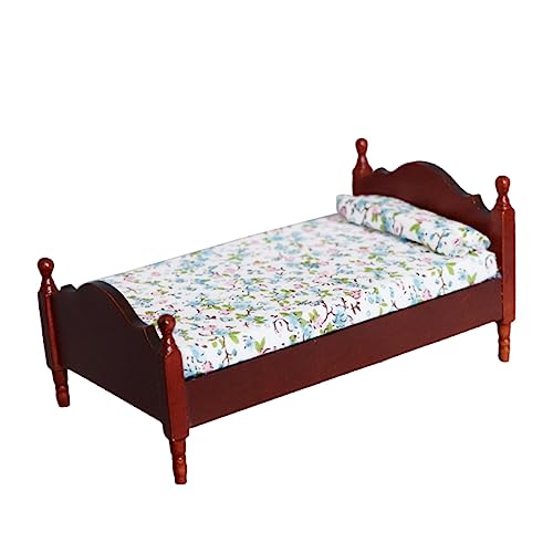 Abaodam 1stk Puppenzubehör Bambus Miniatur Möbel Bett von Abaodam