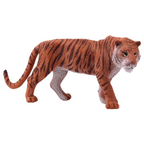 Abaodam 1stk Tigermodell Tierwelt-dekor Tigerverzierung Puzzle-Spielzeug Mini-Spielzeug Miniatur Tierlernfigur Katze Tierfigur Tierspielzeugmodell Tierwelt Figur Kinderspielzeug von Abaodam