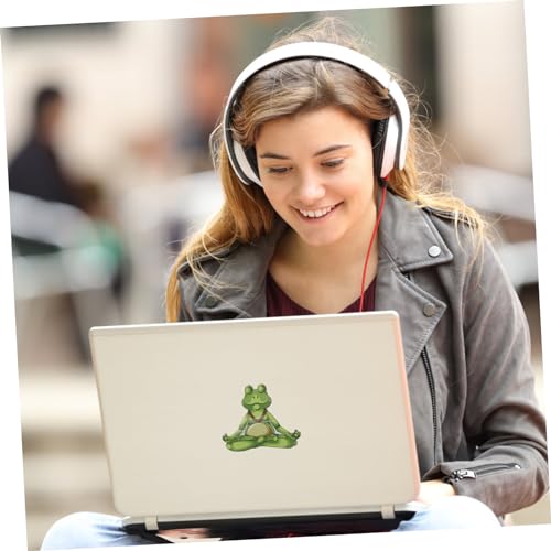 Abaodam 2 Blätter Frosch Sticker Vinyl Aufkleber für Scrapbooking DIY Notizbücher Geschenkdekoration Langlebig Wasserfest Geeignet für Glatte Oberflächen Wie Laptop Tassen Kalender Abaodam 2 Blätter Frosch Sticker Vinyl Aufkleber für Scrapbooking DIY Notizbücher Geschenkdekoration Langlebig Wasserfest Geeignet für Glatte Oberflächen Wie Laptop Tassen Kalender von Abaodam