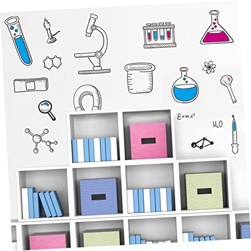 Abaodam 2 Blätter Labor Wandtattoo Teiliges Chemische Werkzeuge Wanddekor Wissenschaftliche Laboraufkleber Selbstklebend Für Wohnzimmer Schlafzimmer Hintergrundgestaltung Abaodam 2 Blätter Labor Wandtattoo Teiliges Chemische Werkzeuge Wanddekor Wissenschaftliche Laboraufkleber Selbstklebend Für Wohnzimmer Schlafzimmer Hintergrundgestaltung von Abaodam